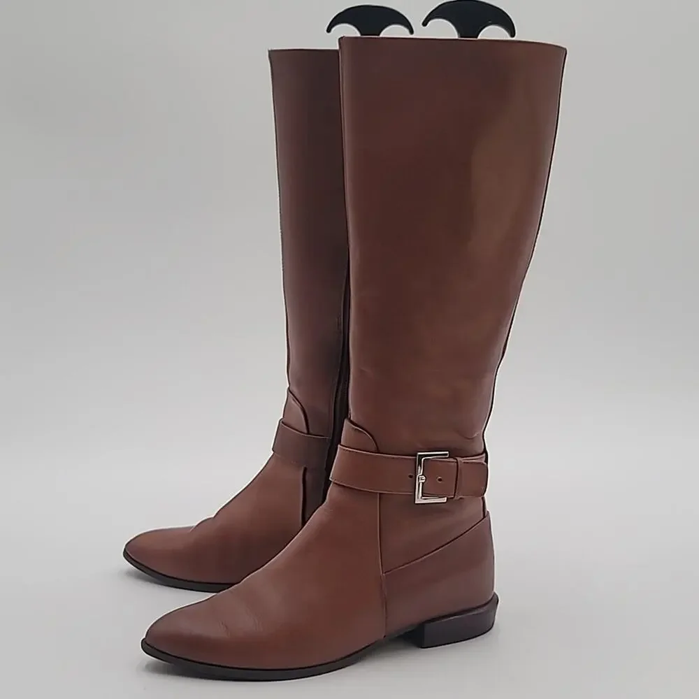 NINE WEST sz5.5 Diablo leather knee high boot